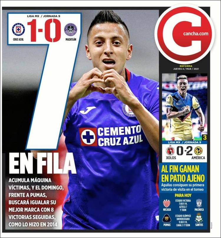 Portada de Cancha (México)