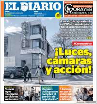 Portada de El Diario NY (USA)