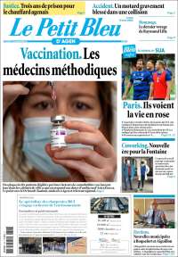 Portada de Le Petit Bleu (France)