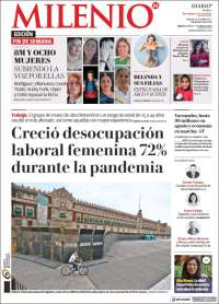 Portada de Milenio de Puebla (México)