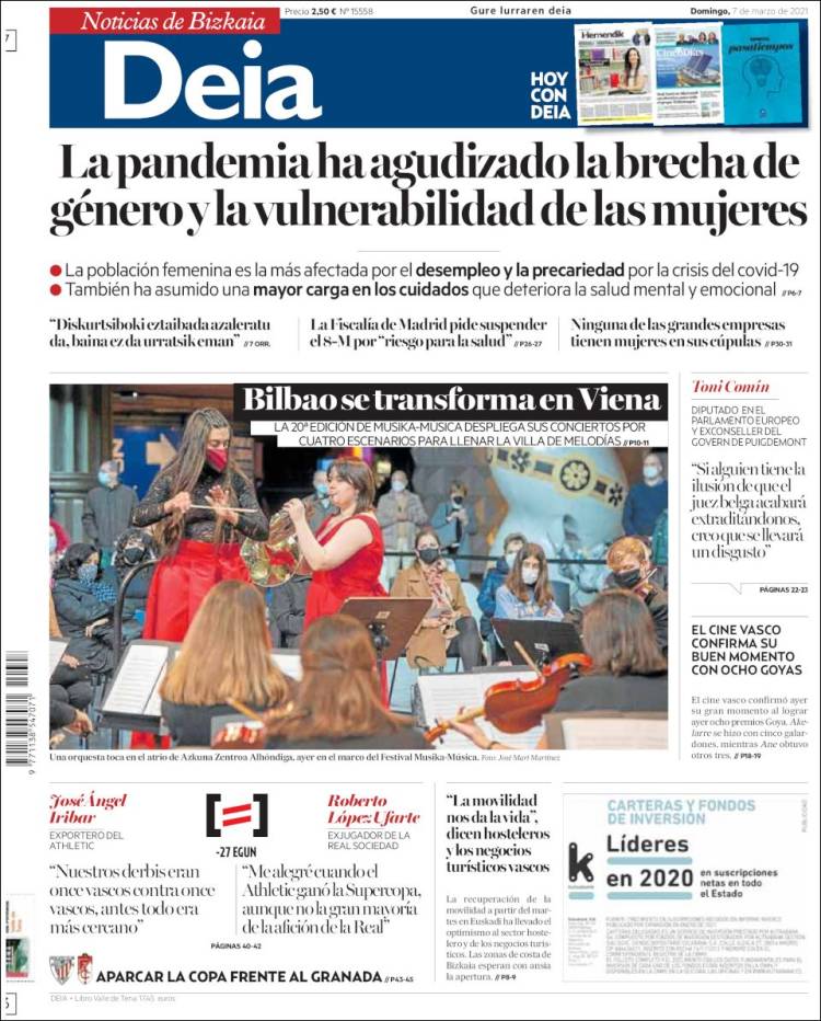 Portada de Deia (España)
