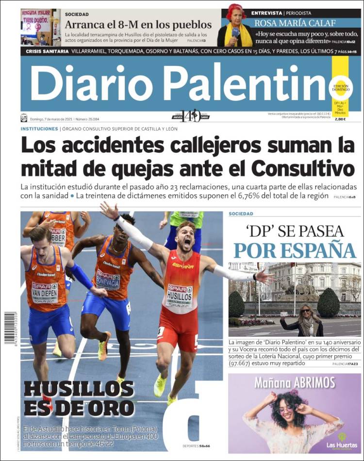 Portada de Diario Palentino (España)