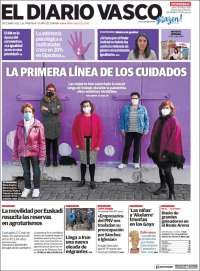 Portada de Diario Vasco (España)