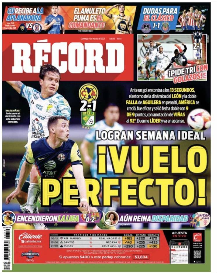 Portada de Record (M&eacute;xico)