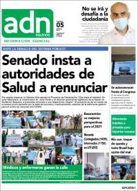 Portada de ADN Paraguayo (Paraguay)