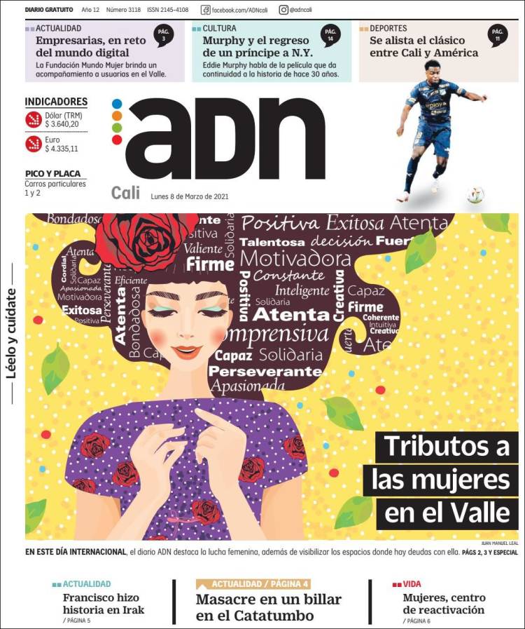 Portada de ADN - Cali (Colombia)