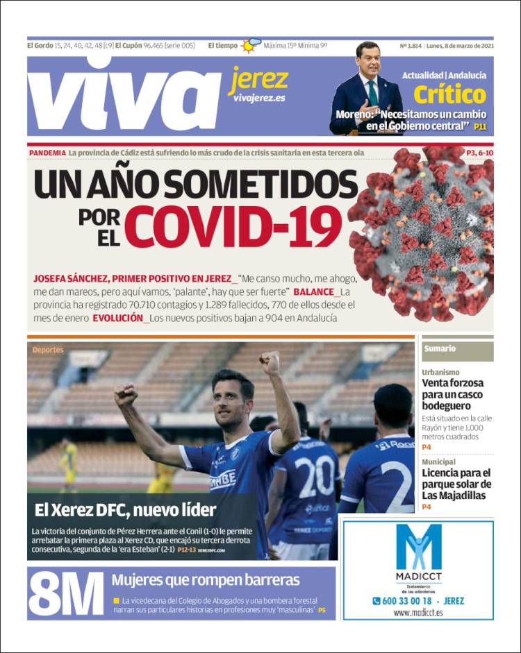 Portada de Información - Jerez (España)