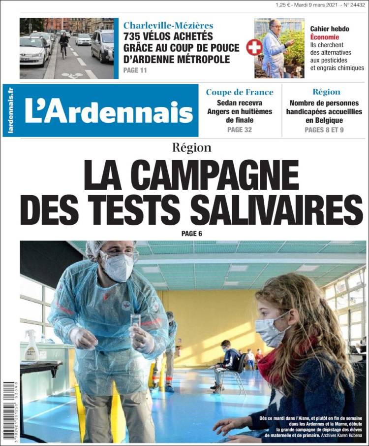 Portada de L'Ardenais (France)