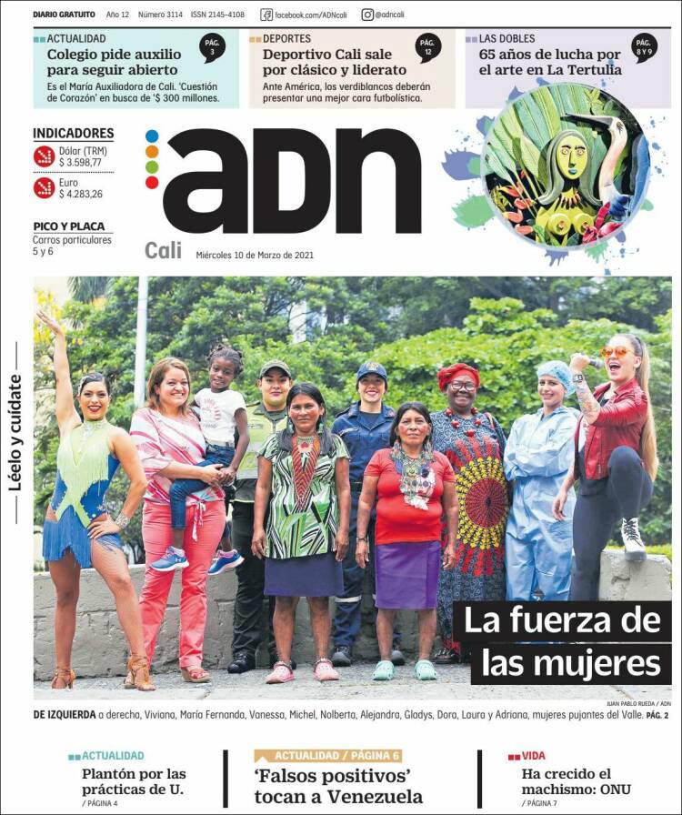 Portada de ADN - Cali (Colombia)