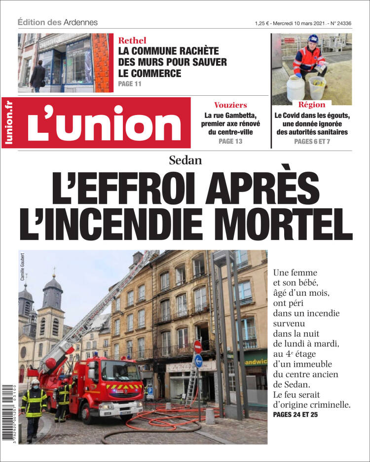 Portada de L'Union (France)