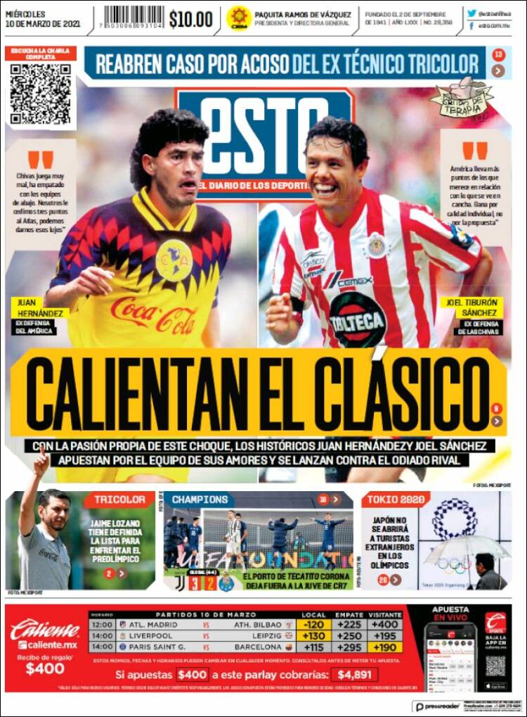 Portada de Esto (México)