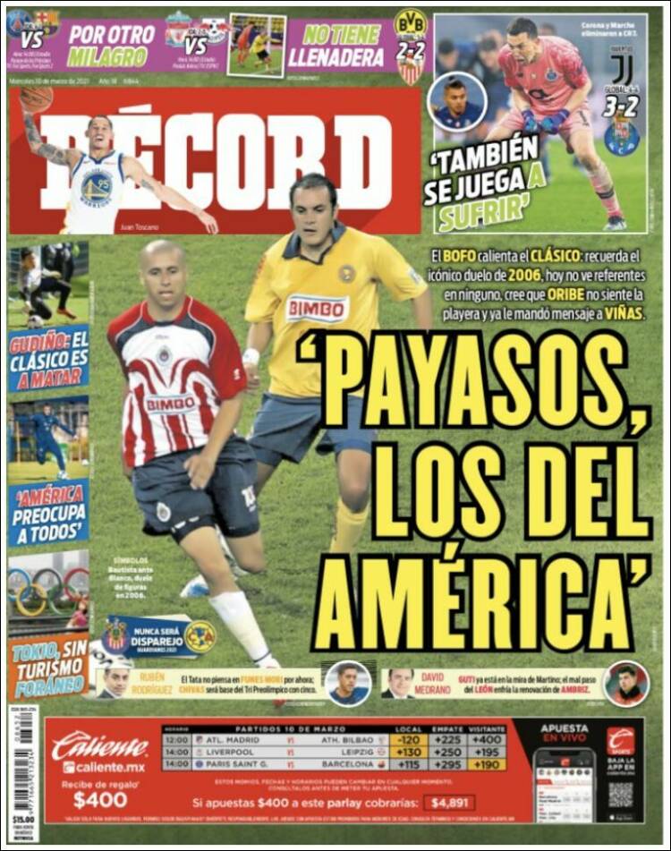 Portada de Record (México)