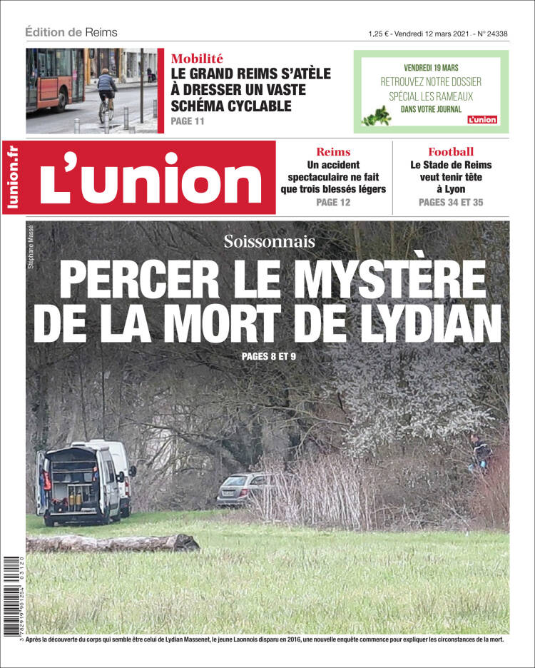 Portada de L'Union (France)