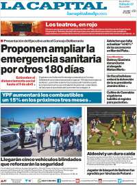 Portada de Diario La Capital - Mar del Plata (Argentina)