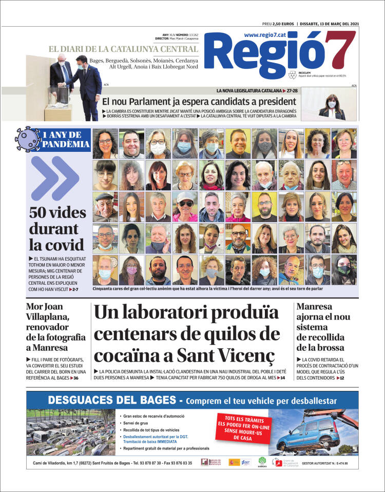 Portada de Regio7 (Espa&ntilde;a)