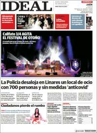 Portada de El Ideal de Jaén (España)