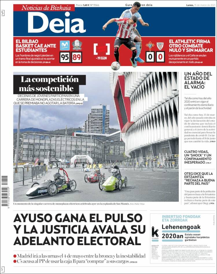 Portada de Deia (España)