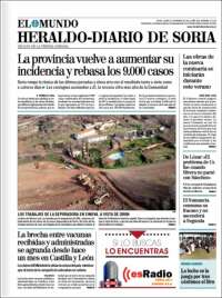 Portada de Diario de Soria (España)