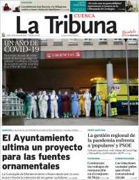 Portada de La Tribuna de Cuenca (España)