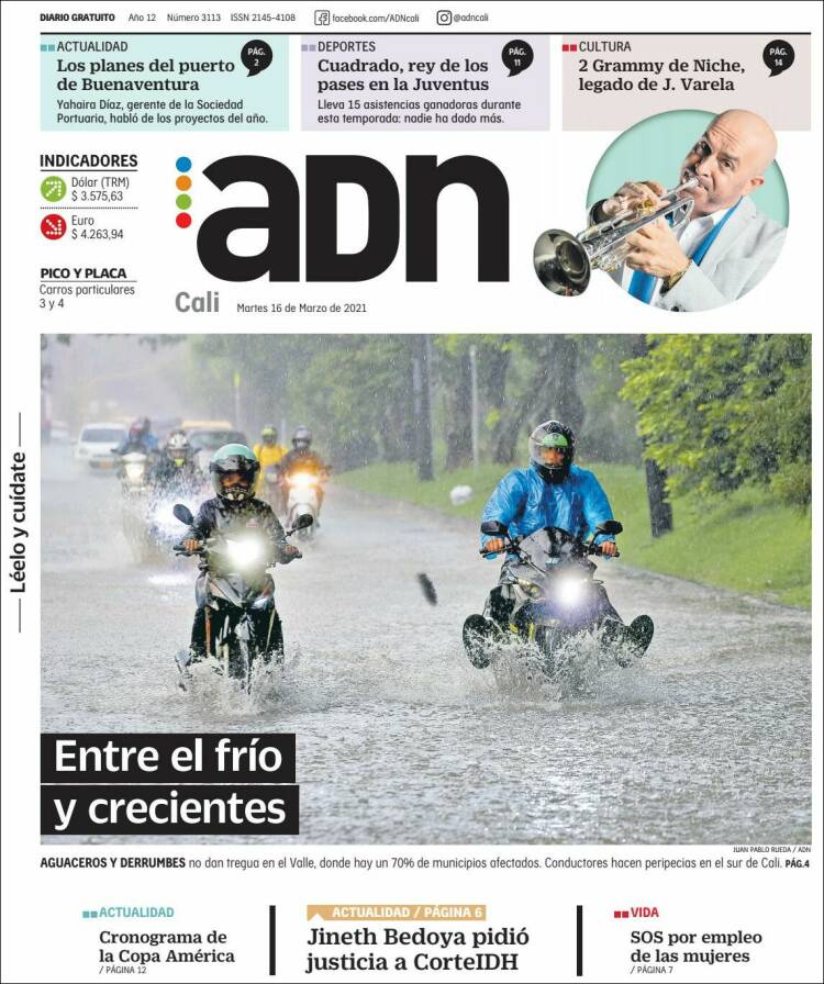 Portada de ADN - Cali (Colombia)