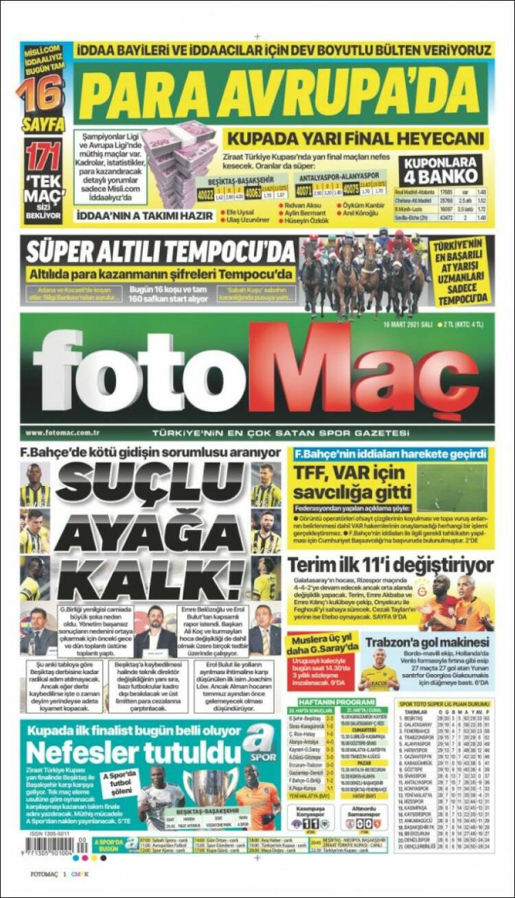 Portada de Fotomaç (Turqu&iacute;a)