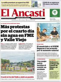 Portada de El Ancasti (Argentina)