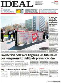 Portada de El Ideal de Jaén (España)