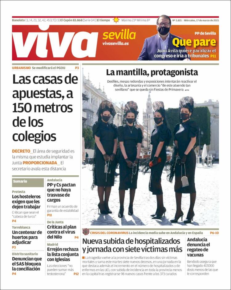 Portada de Viva Sevilla (Spain)