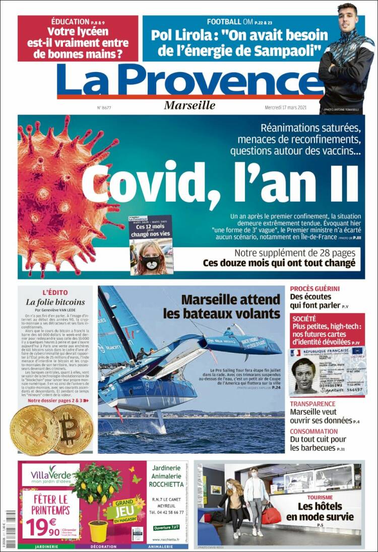 Portada de La Provence (France)