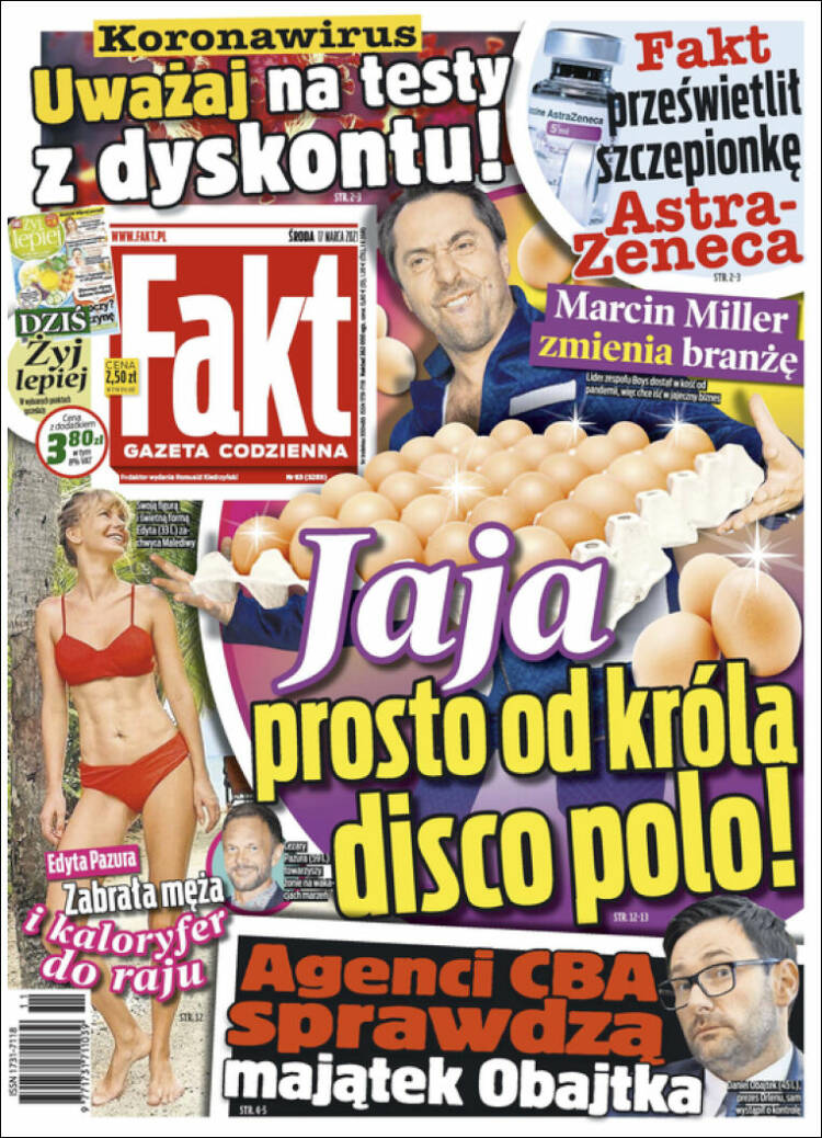 Portada de Fakt (Pologne)