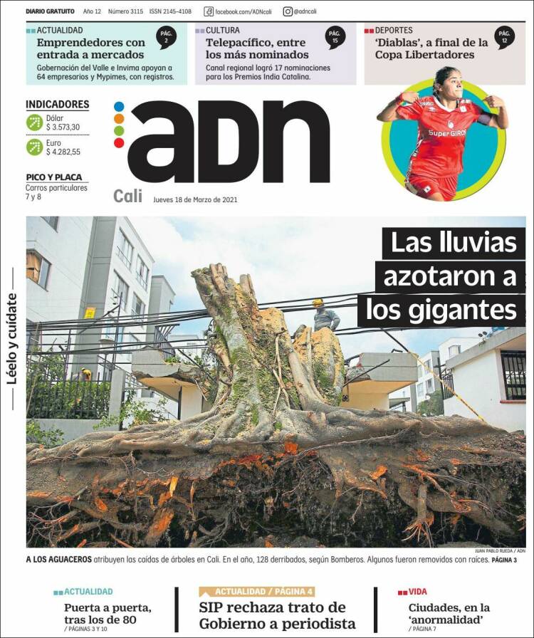 Portada de ADN - Cali (Colombia)