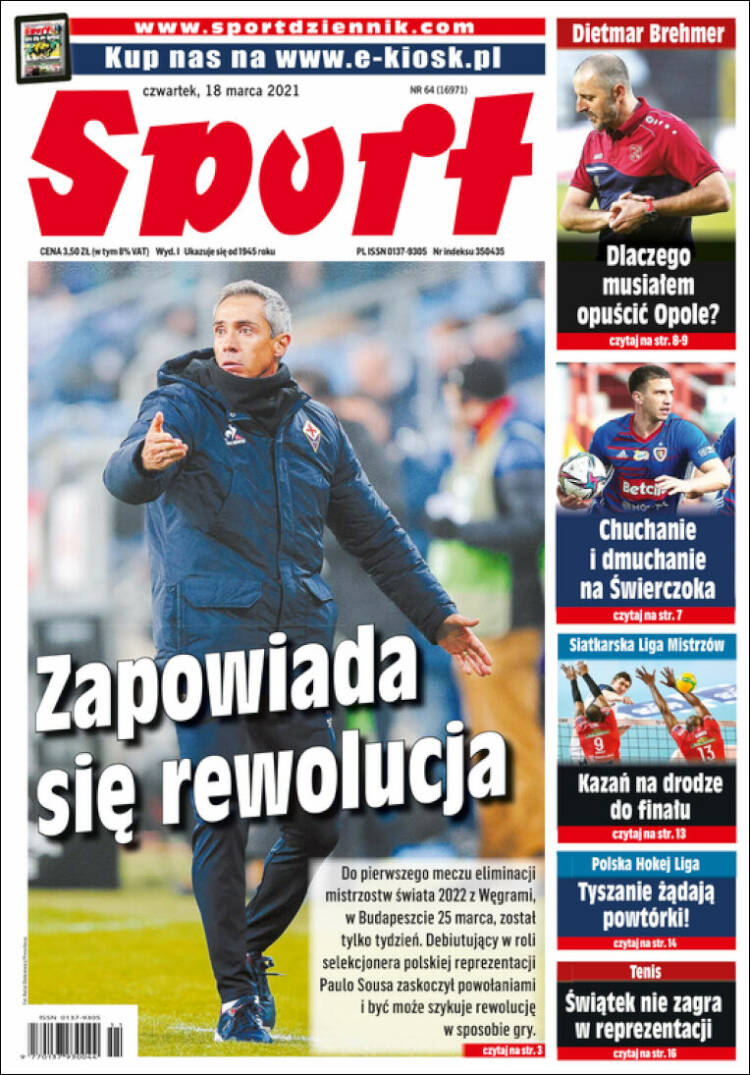 Portada de Katowicki Sport (Polonia)