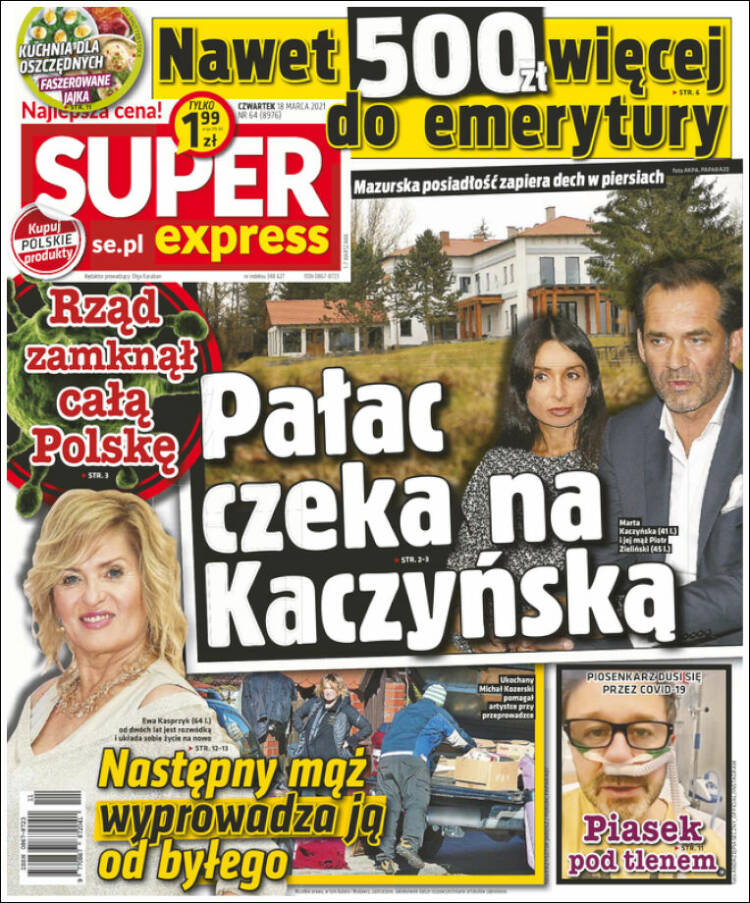 Portada de Super Express (Polonia)