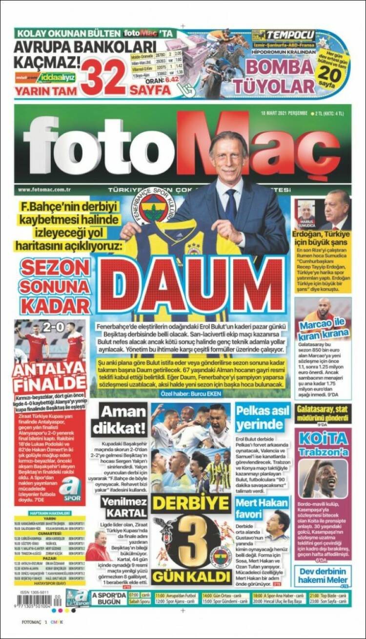 Portada de Fotomaç (Turqu&iacute;a)