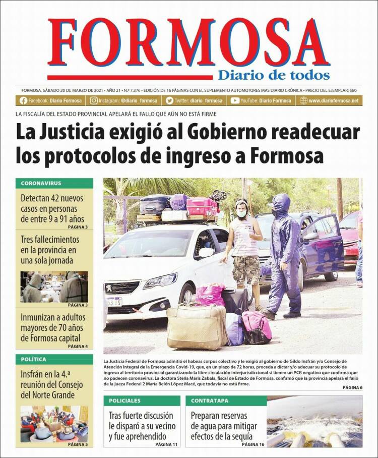 Portada de Formosa (Argentina)