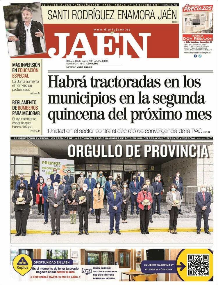 Portada de Diario Jaén (Espa&ntilde;a)