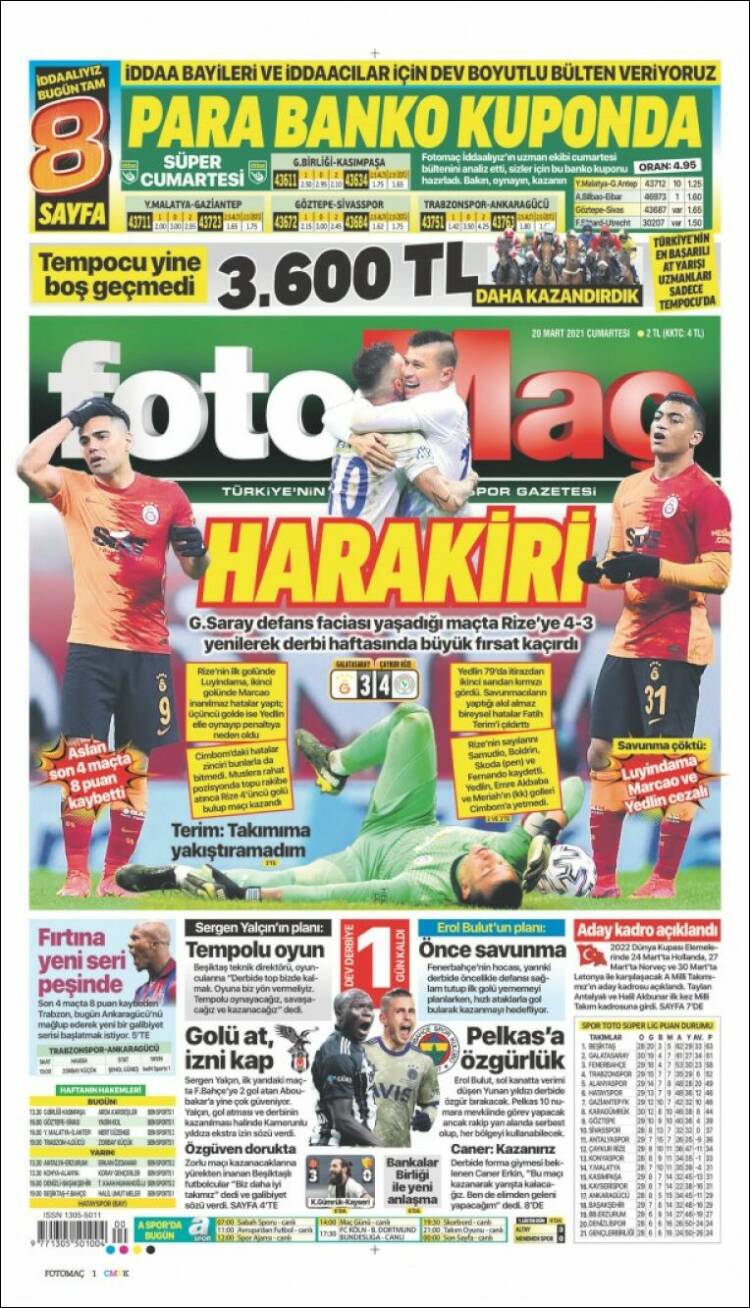 Portada de Fotomaç (Turqu&iacute;a)