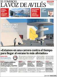 Portada de El Comercio - Avilés (Espa&ntilde;a)