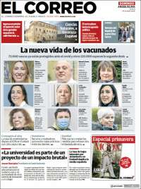 Portada de El Correo - Álava (Espa&ntilde;a)