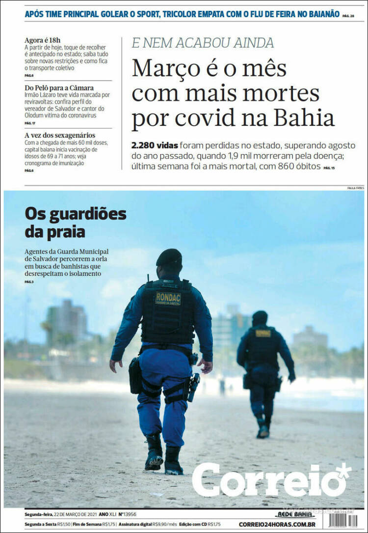 Portada de Correio* (Brasil)