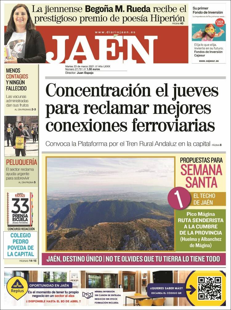 Portada de Diario Jaén (Espa&ntilde;a)