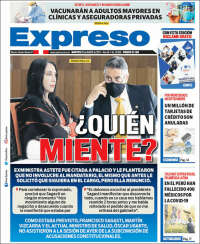 Portada de Expreso (Perú)