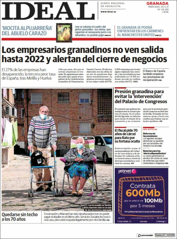 Portada de Ideal (España)