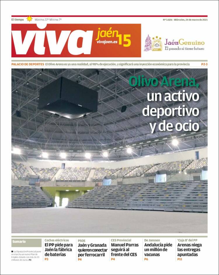 Portada de Viva Jaén (Spain)