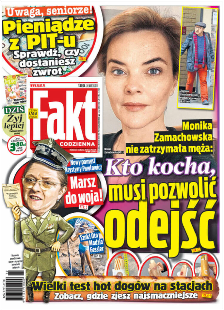 Portada de Fakt (Polonia)