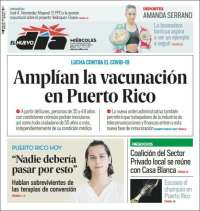 Portada de El Nuevo Día (Puerto Rico)