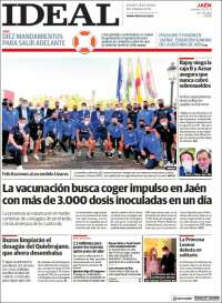 Portada de El Ideal de Jaén (España)