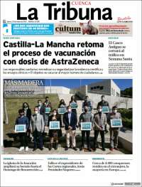 Portada de La Tribuna de Cuenca (España)