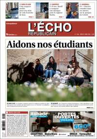 Portada de L'Echo Républicain (Francia)