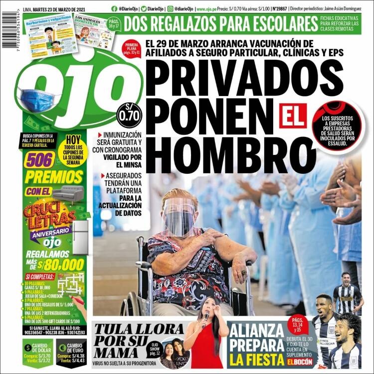 Portada de Ojo (Per&uacute;)
